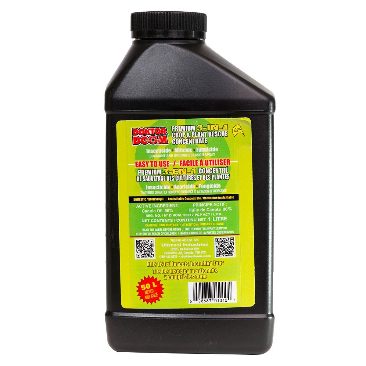 Doktor Doom 3 In 1 Crop And Plant Rescue Concentrate - 1 Litre