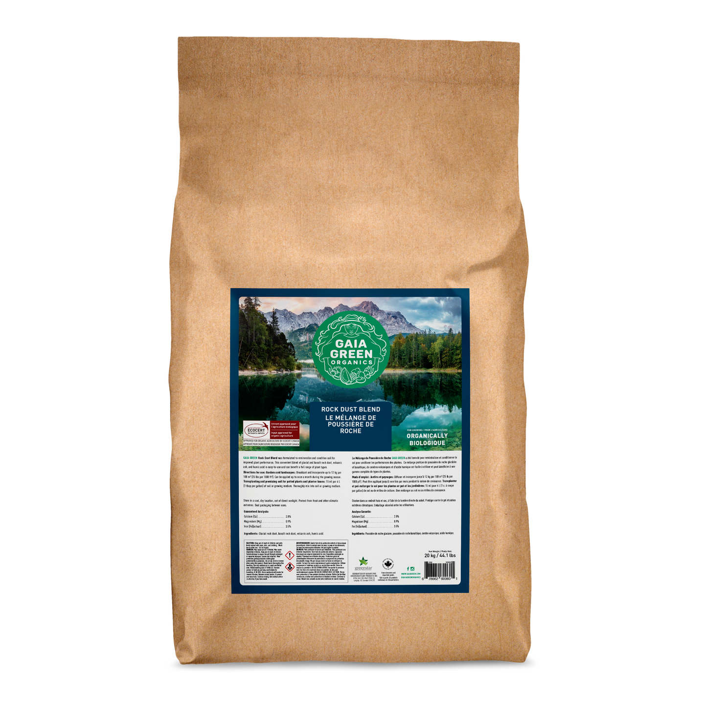 Gaia Green Rock Dust Blend - 20 KG