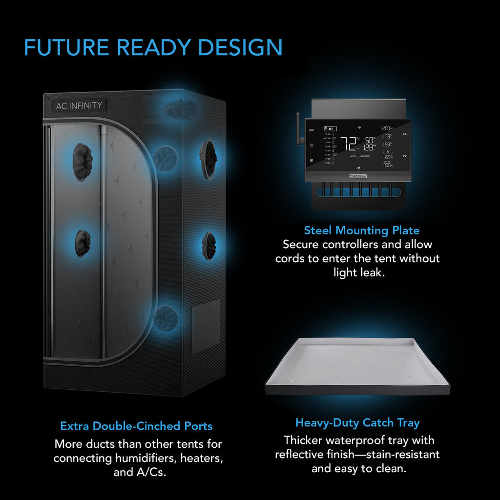 AC Infinity Cloudlab 733 Advance Grow Tent 3x3x6