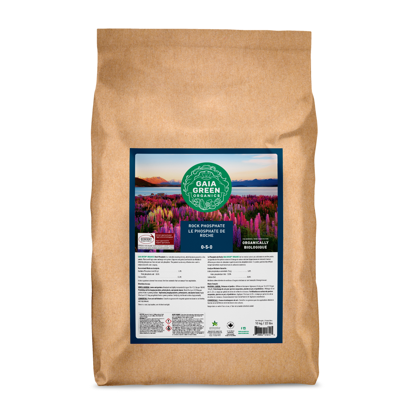 Gaia Green Rock Phosphate - 10 KG