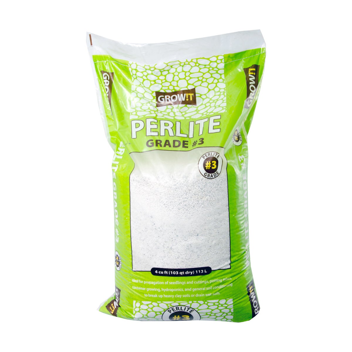 GROW!T Perlite Grade #3 - 4 cuft
