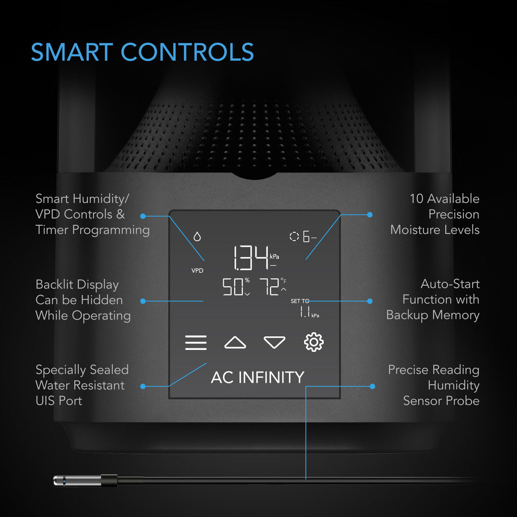 AC Infinity Cloudforge T3 Plant Humidifier