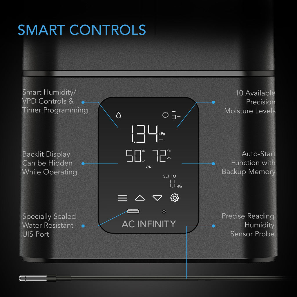 AC Infinity Cloudforge T7 Plant Humidifier