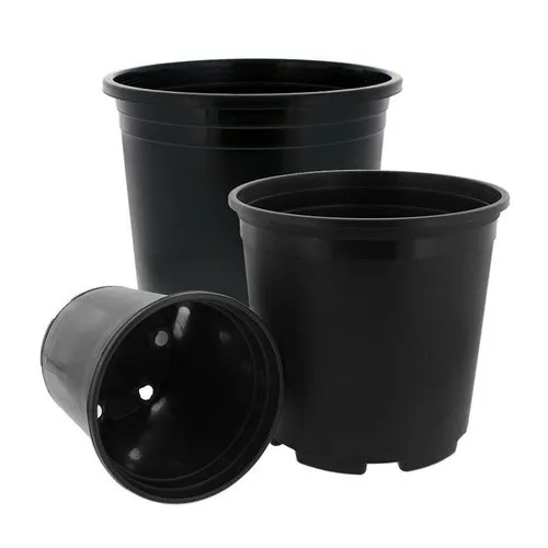 Hard Nursery Plastic Pots - 7 Gallon