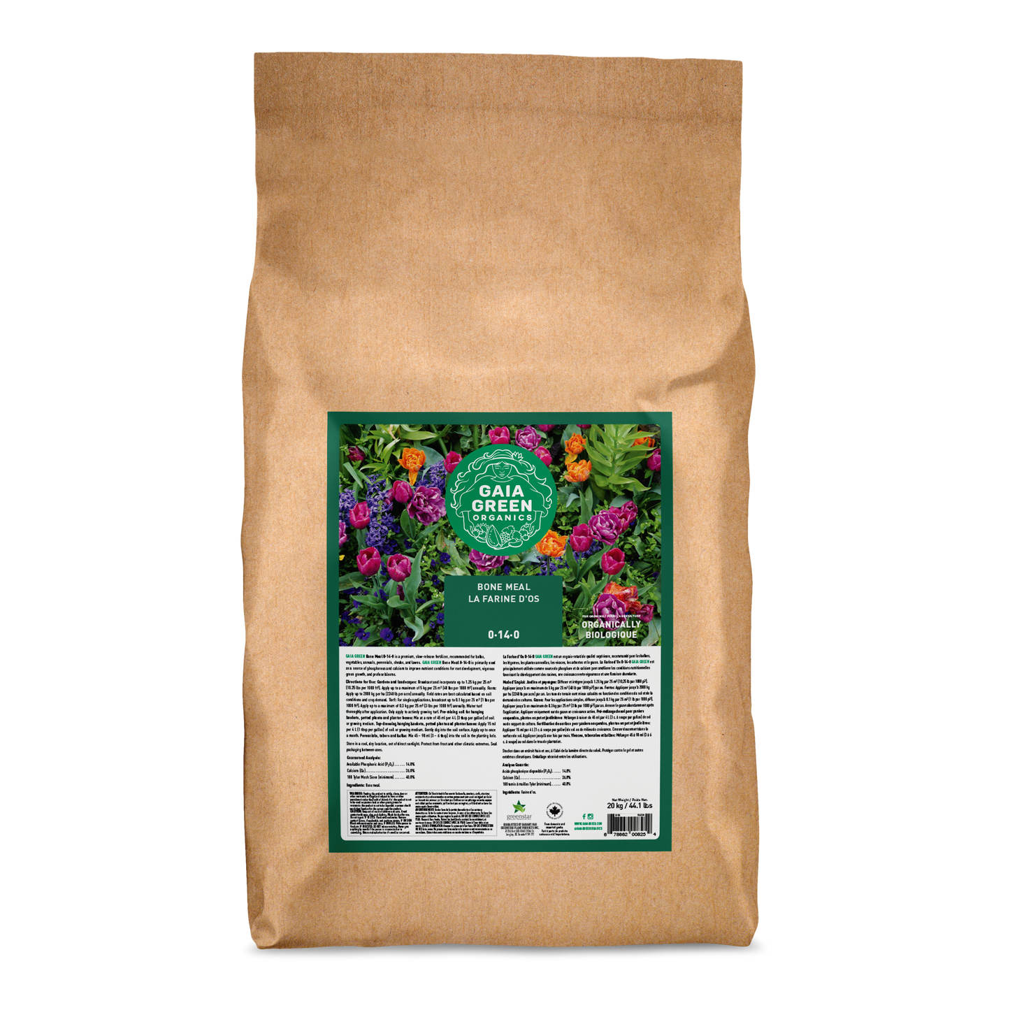 Gaia Green Bone Meal - 20 KG