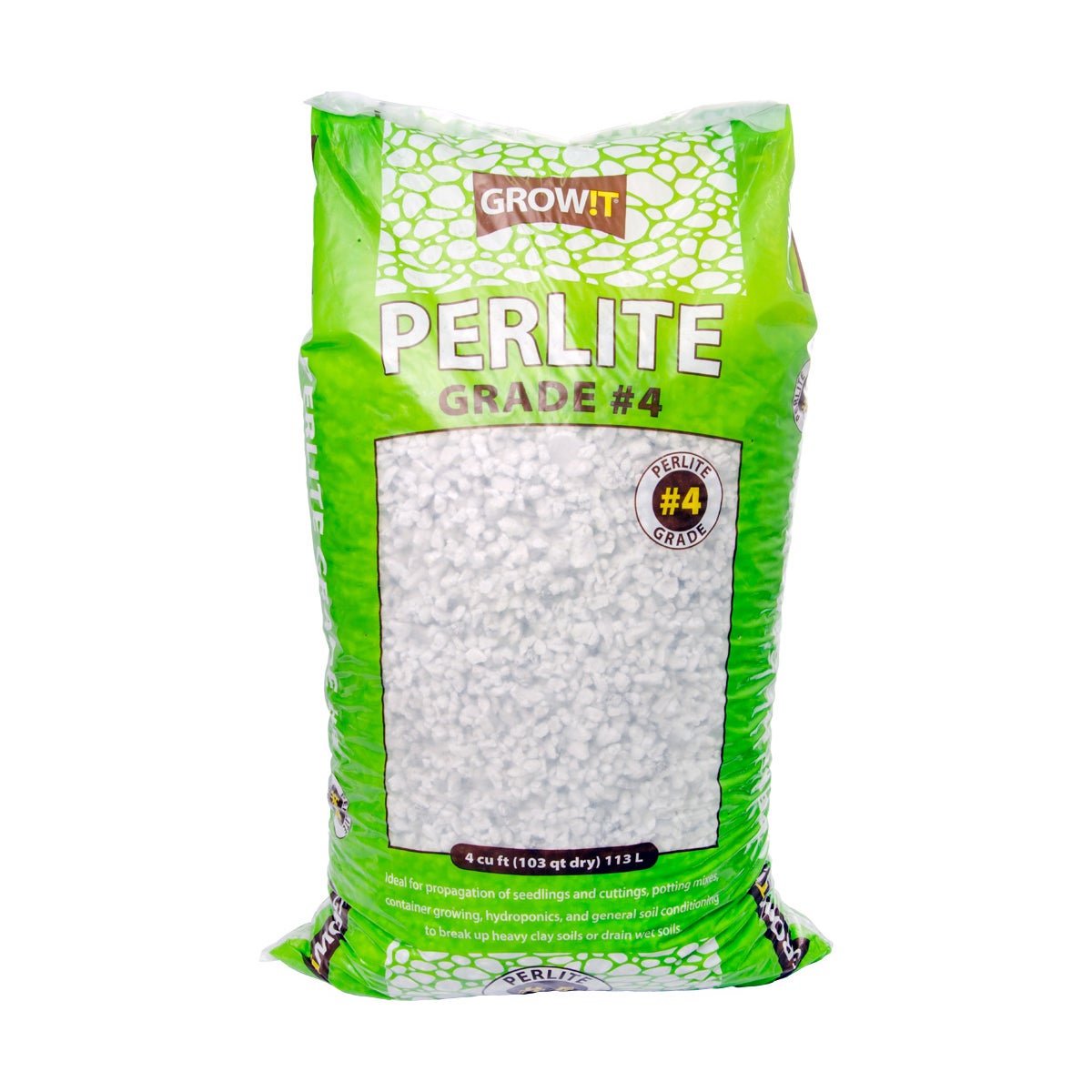 GROW!T Perlite Grade #4 - 5 Litre