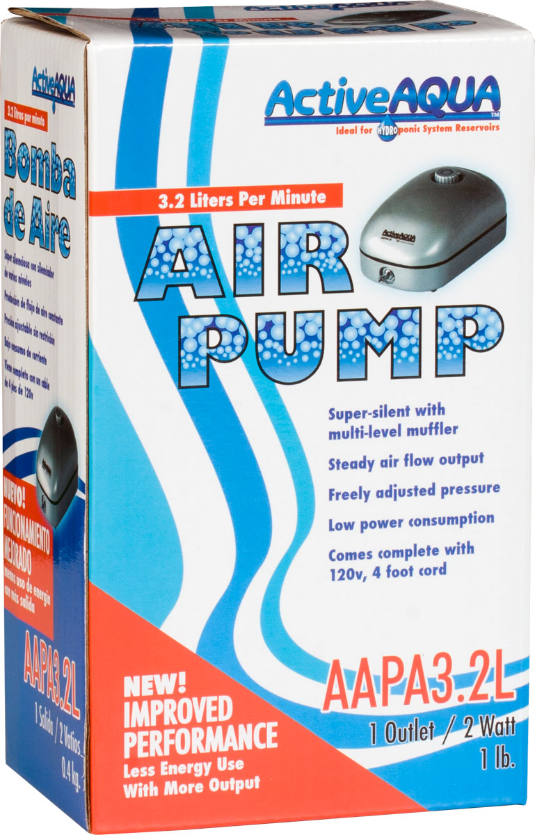 Active Aqua Air Pump 1 Outlet