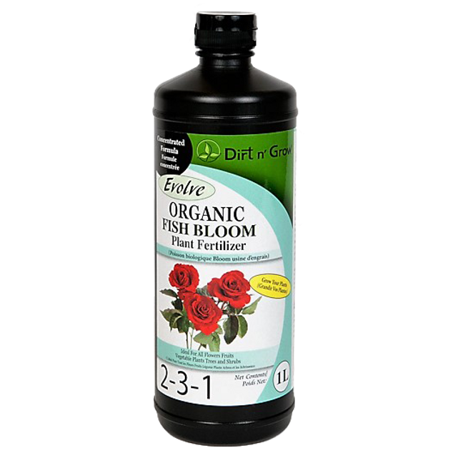 Dirt N Grow Evolve Fish Bloom 2-3-1 - 1 Litre
