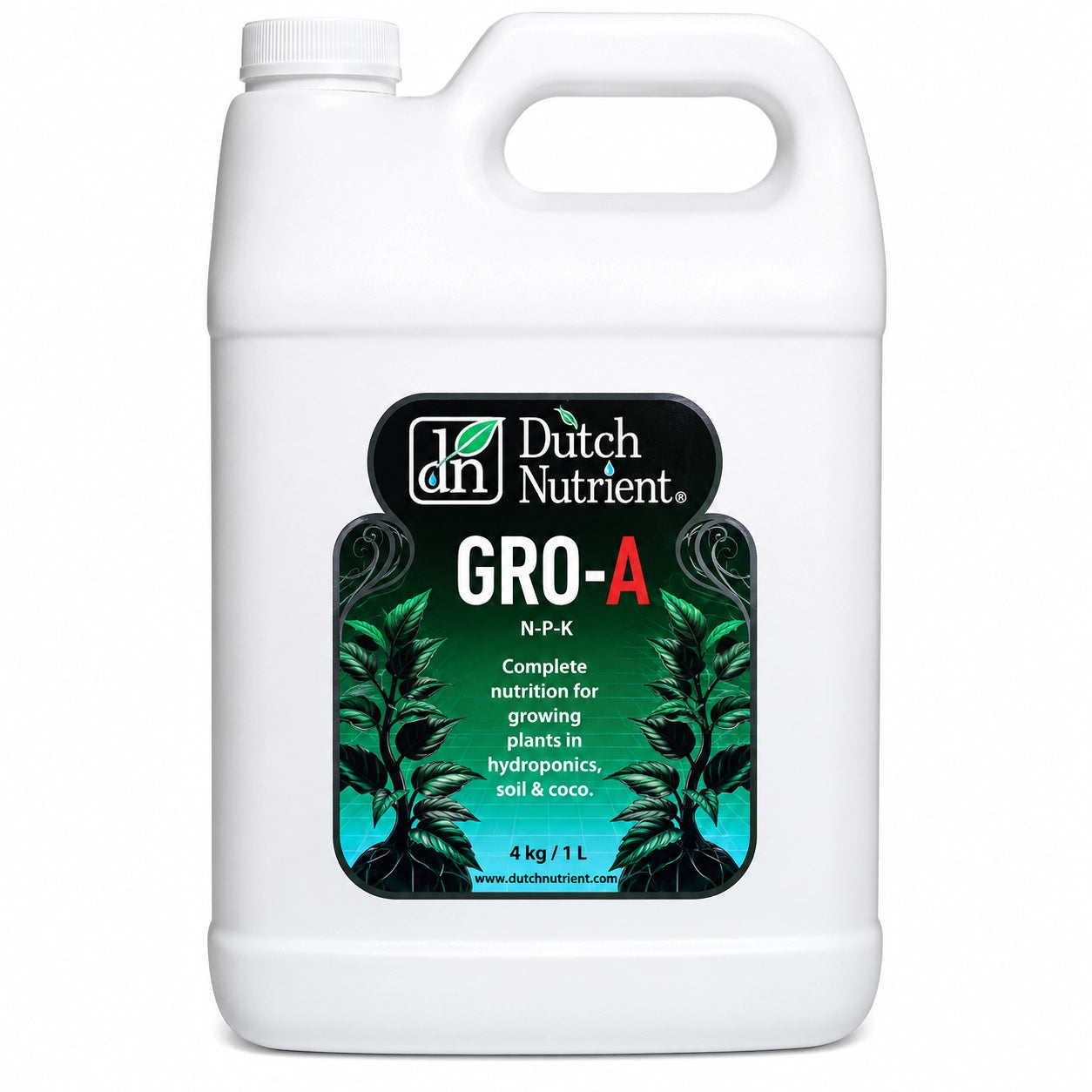 Dutch Nutrient Gro A - 4 Litre