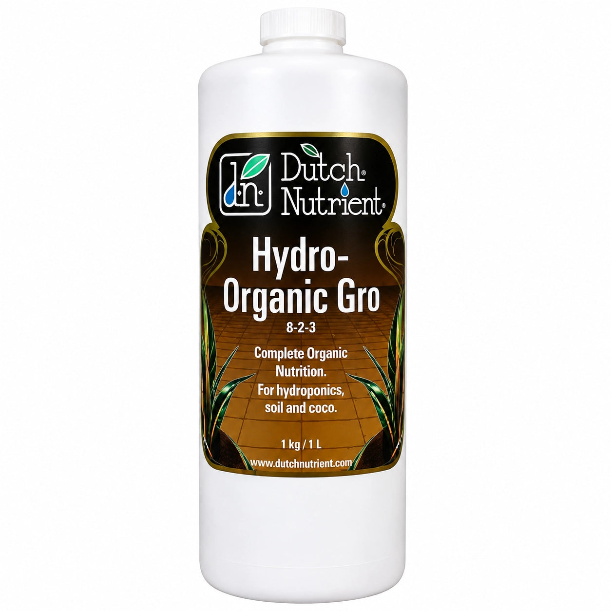 Dutch Nutrient Hydro-Organic Gro - 1 Litre