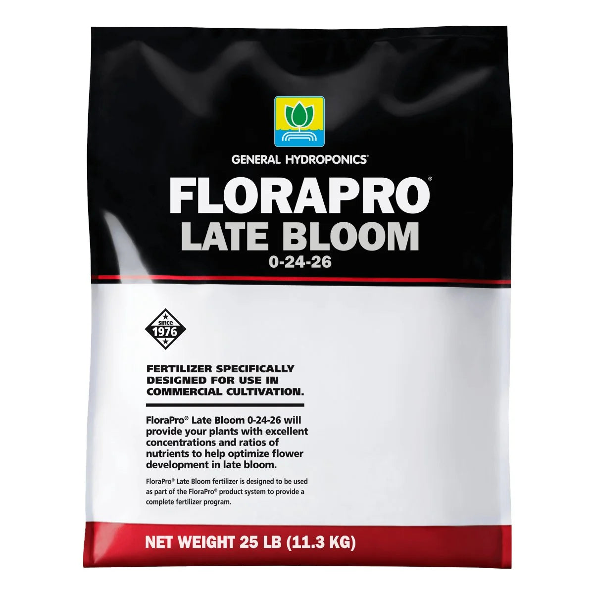 General Hydroponics FloraPro Late Bloom - 25 LB