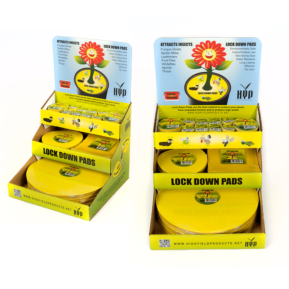 High Yield Products Lock Down Pads - Square 1.5 Inch