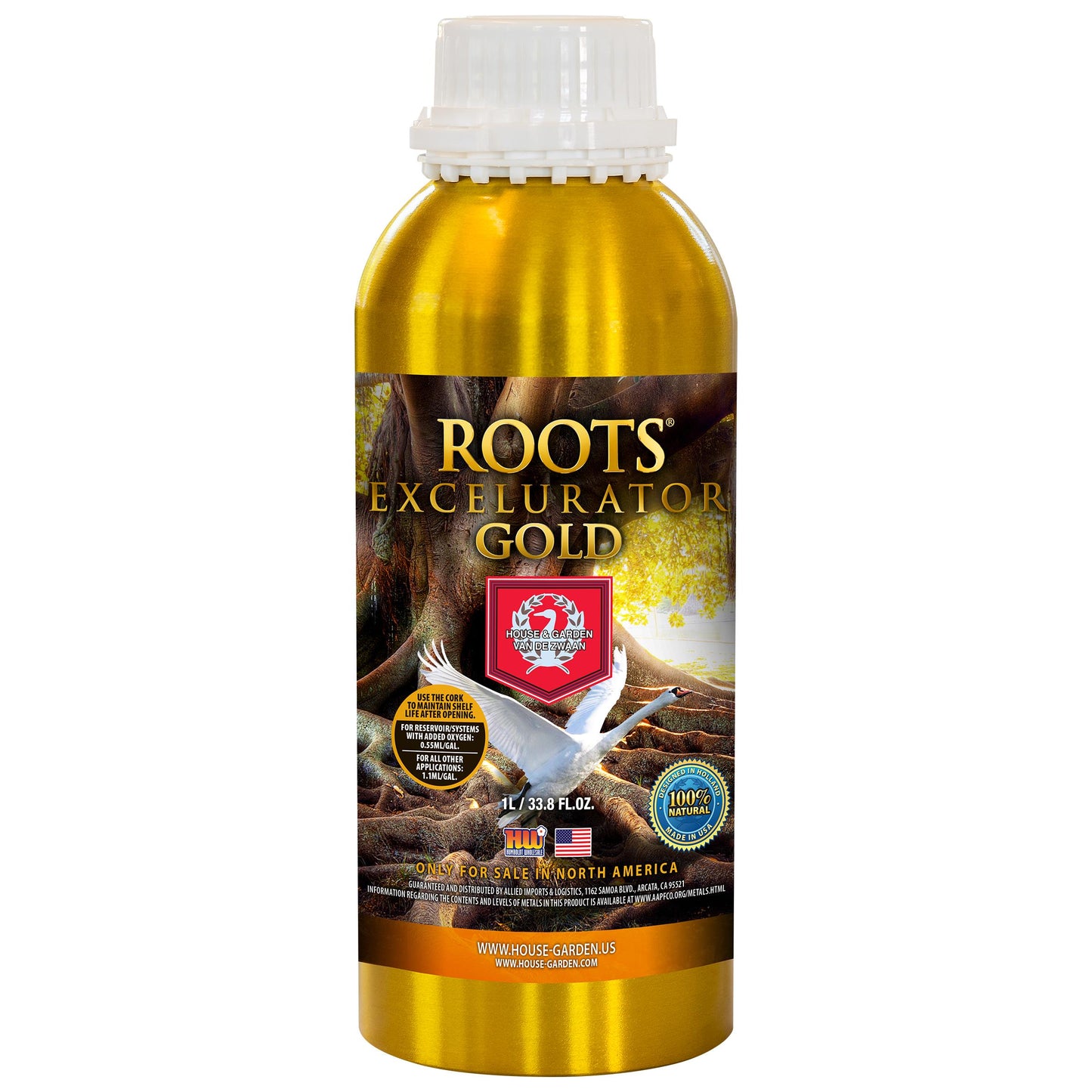 House and Garden Roots Excelurator Gold - 500 ML