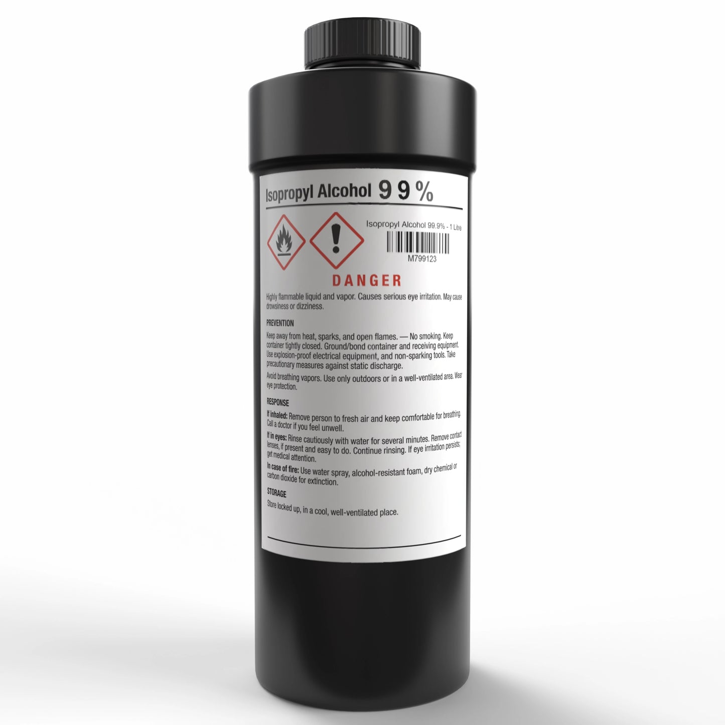 Alcool isopropylique 99,9 % - 1 litre