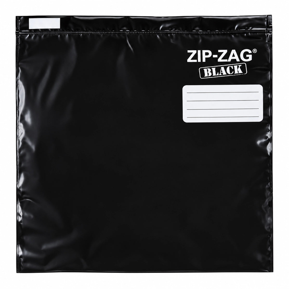 Zip-Zag Black Bag - 2 LB (43 x 43 CM - Box of 50)