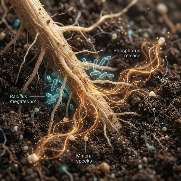Bacillus Megaterium: How This Powerful Microbe Unlocks Phosphorus and Transforms Plant Growth