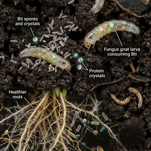 How Bacillus thuringiensis israelensis Works in the Garden: A Complete Guide for New Growers