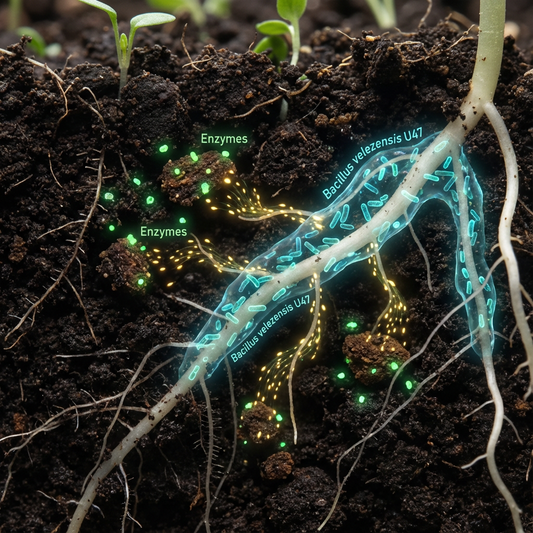 Bacillus velezensis U47: The Microbial Engine Behind Stronger Roots and More Resilient Plant Growth