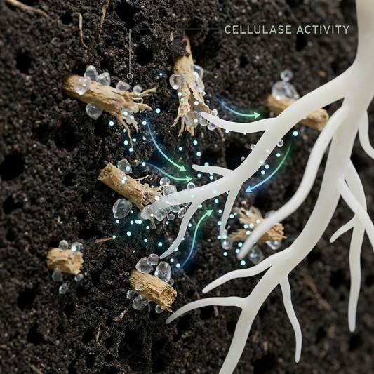Cellulase Explained: How This Enzyme Unlocks Cleaner Root Zones and Faster Organic Breakdown