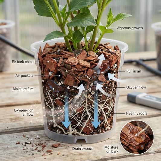 Fir Bark for Plants: What It Does in Potting Mix and Why Growers Use It