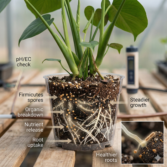 Firmicutes in Soil and Plant Roots: What They Do and Why They Matter