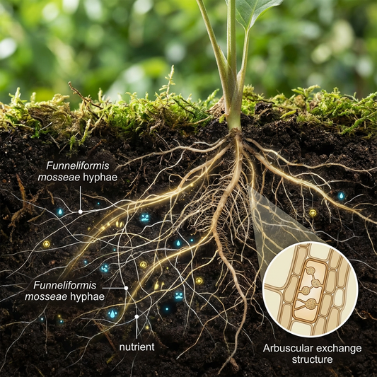 Funneliformis Mosseae: The Hidden Root Partner That Helps Plants Absorb More Nutrients