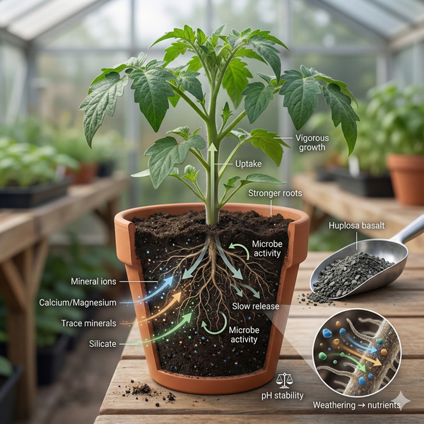 Huplosa Basalt Explained: The Slow Mineral Boost That Builds Healthier Soil