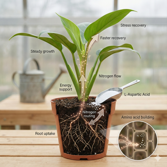 L-Aspartic Acid for Plants: What It Does and When It Helps Most