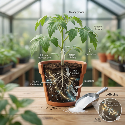 L-Glycine for Plants: The Simple Amino Acid That Boosts Growth Efficiency