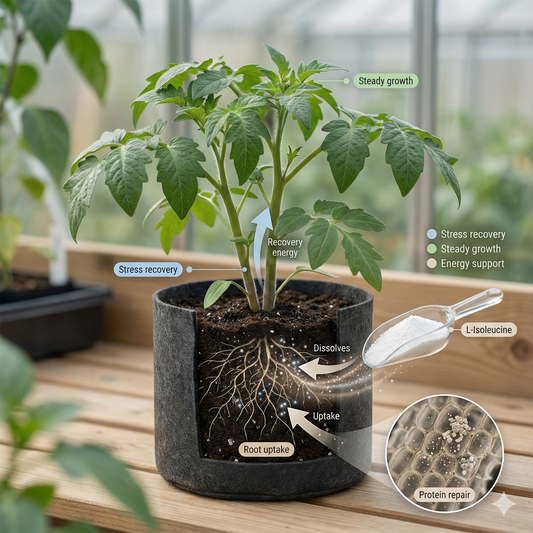 L-Isoleucine: The Amino Acid That Helps Plants Stay Strong Under Stress