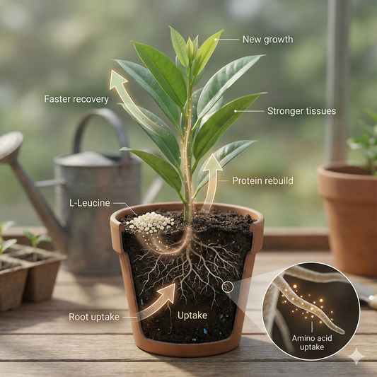 L-Leucine for Plants: How This Amino Acid Supports Growth Under Stress