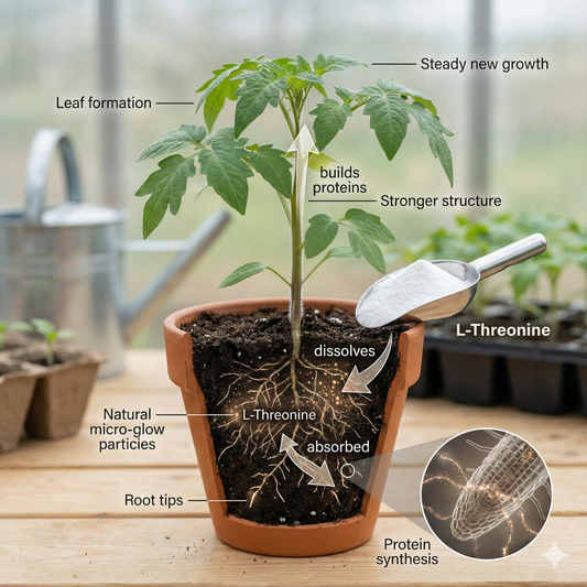 L-Threonine in Plants: The Amino Acid That Helps Growth Stay Steady Under Stress