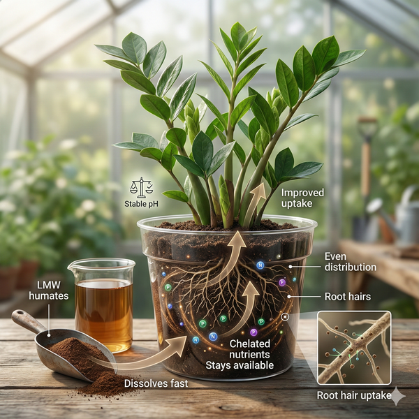 Low Molecular Weight Humates: The Fast-Acting Root Zone Helpers for Healthier Plants