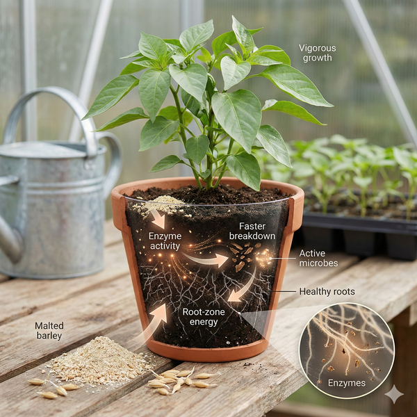 麦芽大麦种子对植物的作用：它在土壤中的作用以及种植者为何使用它