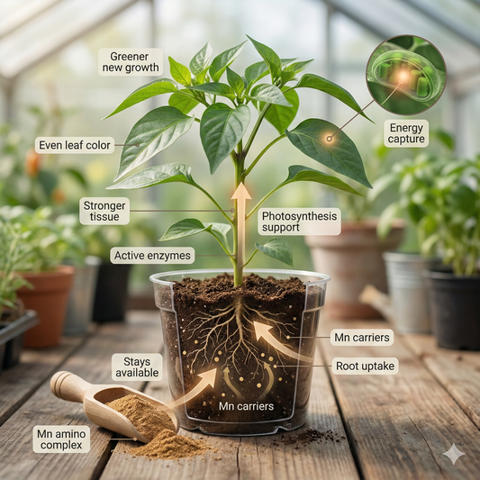 Manganese Amino Acid Complex: The Micronutrient Upgrade Plants Can Actually Use