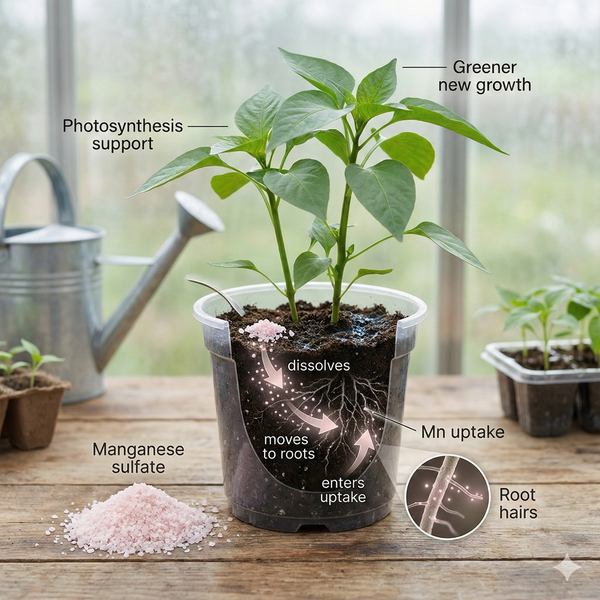 植物用硫酸锰：轻松解决隐性生长缓慢问题