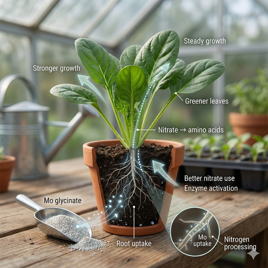 Molybdenum Amino Acid Glycinate: The Tiny Nutrient That Unlocks Nitrogen Use in Plants