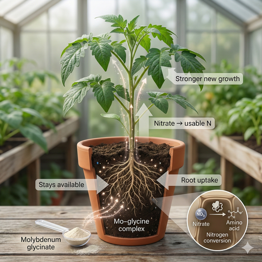 Molybdenum Glycinate: The Tiny Micronutrient Form That Unlocks Nitrogen Use in Plants