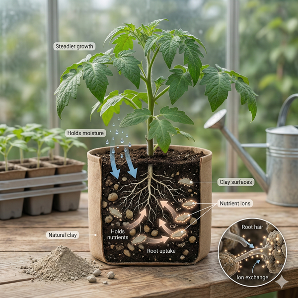 Natural Clay in Soil: How It Helps Plants Hold Water and Nutrients