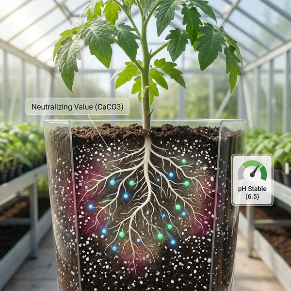 Neutralizing Value (CaCO3): The Simple Number That Controls pH, Nutrient Uptake, and Root Health