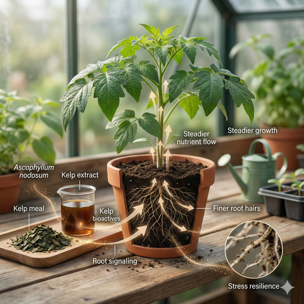 North Atlantic Kelp Benefits for Plants: How Ascophyllum Nodosum Supports Stronger Growth