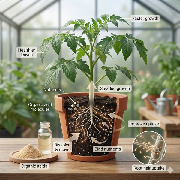 Organic Acids in Growing: The Hidden Helpers That Unlock Nutrients and Improve Plant Vigor