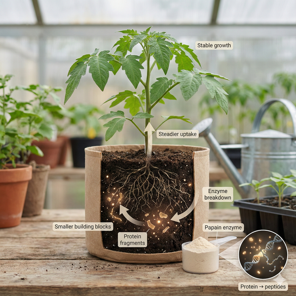 Papain: What It Does for Plants and When to Use It in the Root Zone
