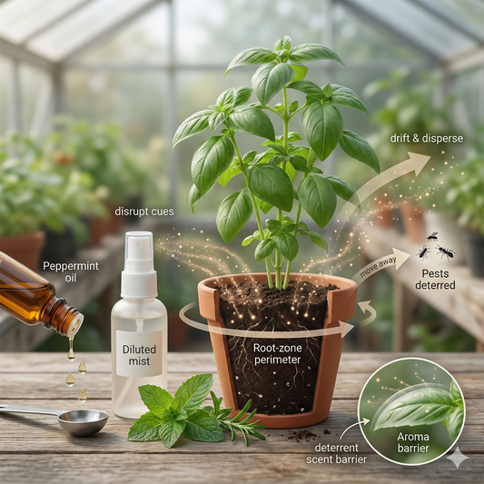 Peppermint Essential Oil for Plants: Uses, Benefits, and Safe Dilution