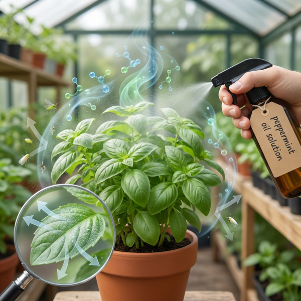 薄荷油防治植物害虫：清洁、简便的驱虫方法，不会对植物造成压力