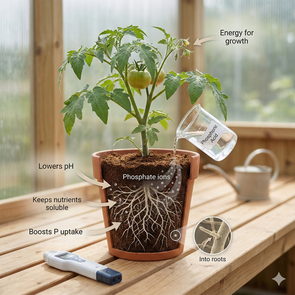 磷酸在植物营养中的应用：它的作用和使用时机