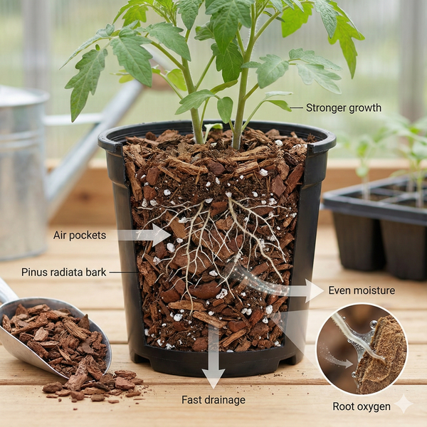 Pinus Radiata in Soilless Mix: What It Does and How to Use It Right