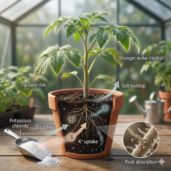 Potassium Chloride for Plants: Benefits, Risks, and How to Use It Safely