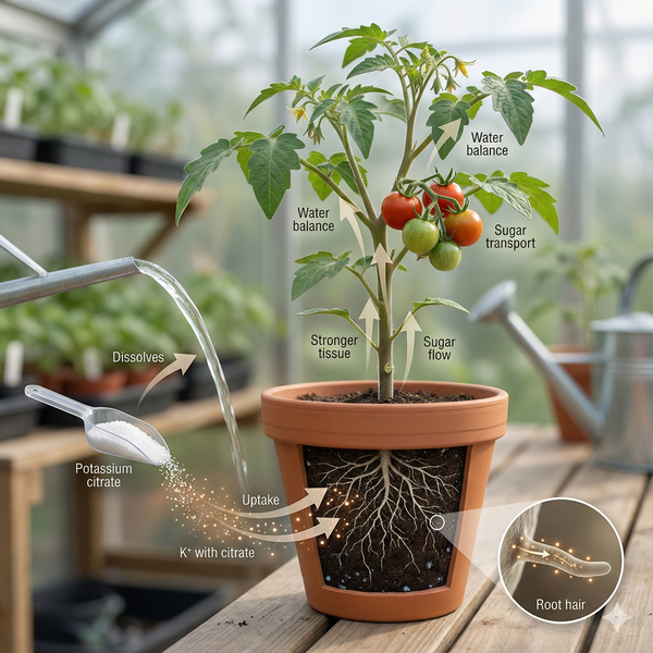 Potassium Citrate for Plants: What It Does and When to Use It