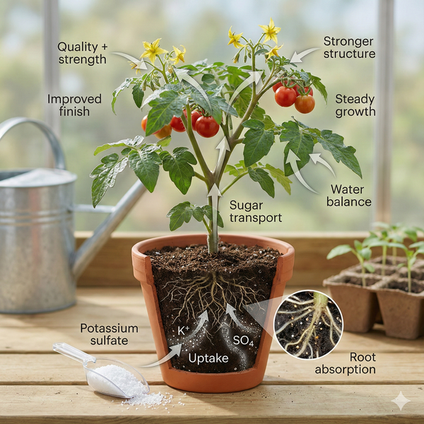 Potassium Sulfate for Plants: Benefits, Best Uses, and Common Mistakes